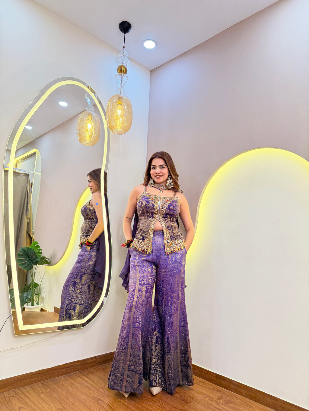E644 3PC SHARARA SET