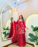 "HEENA" SHARARA SUIT