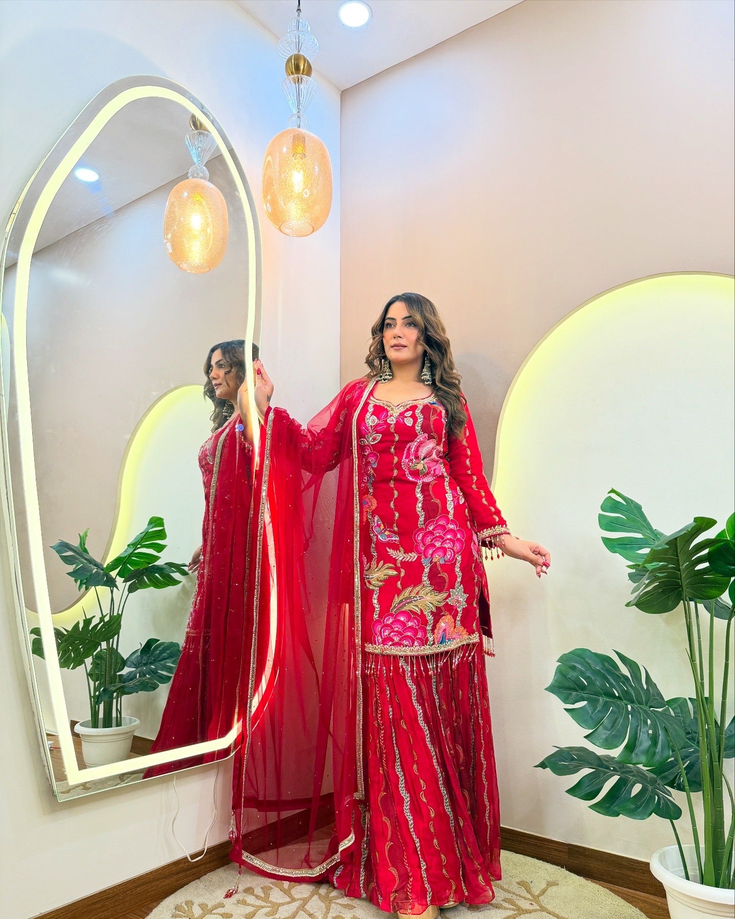 "HEENA" SHARARA SUIT
