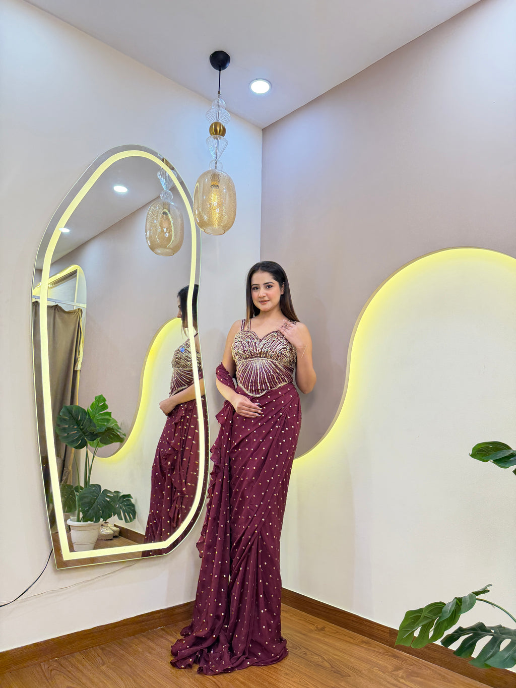 E604 DRAPE SAREE