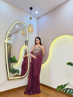 E604 DRAPE SAREE