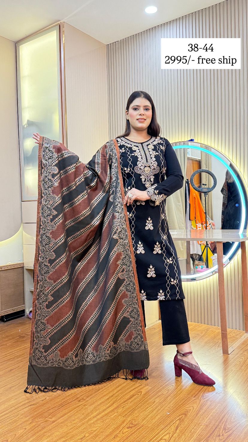 NADIRA  WOOLEN 3pc SET