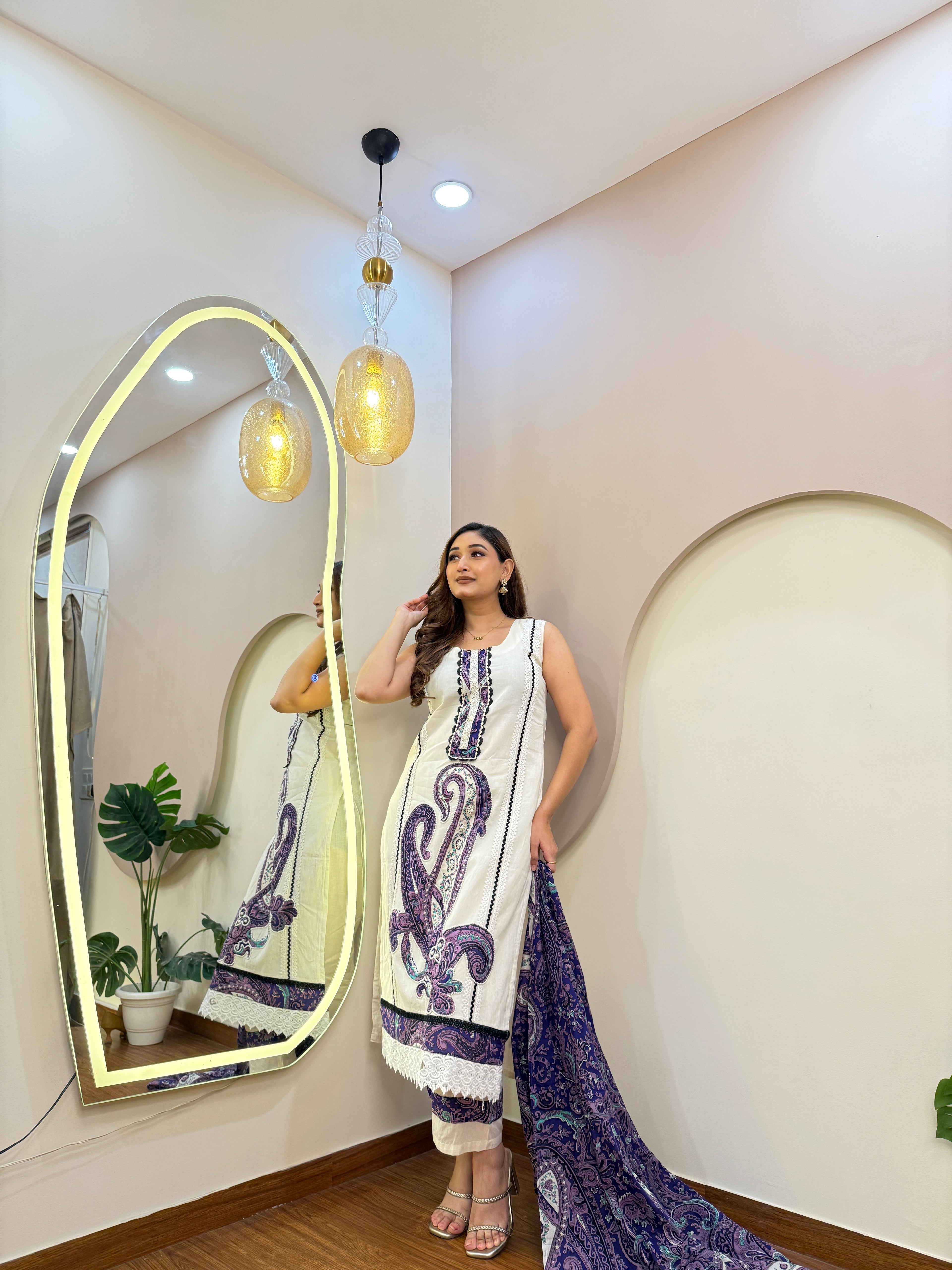 E239 3PC COTTON SUIT