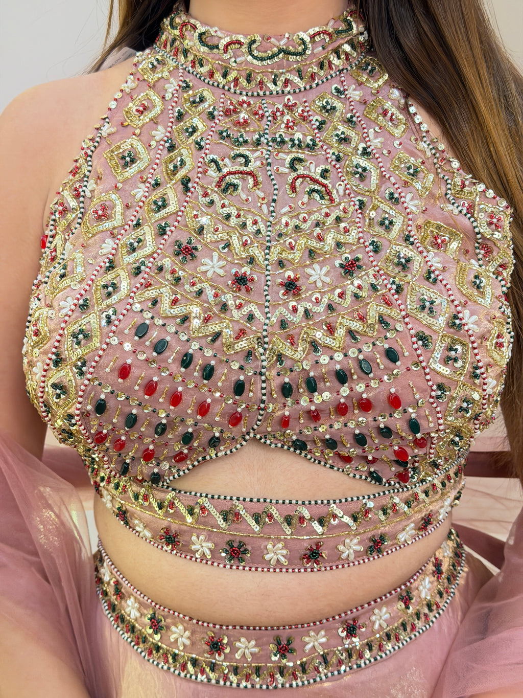 E270 3PC LEHENGA WITH CHOLI