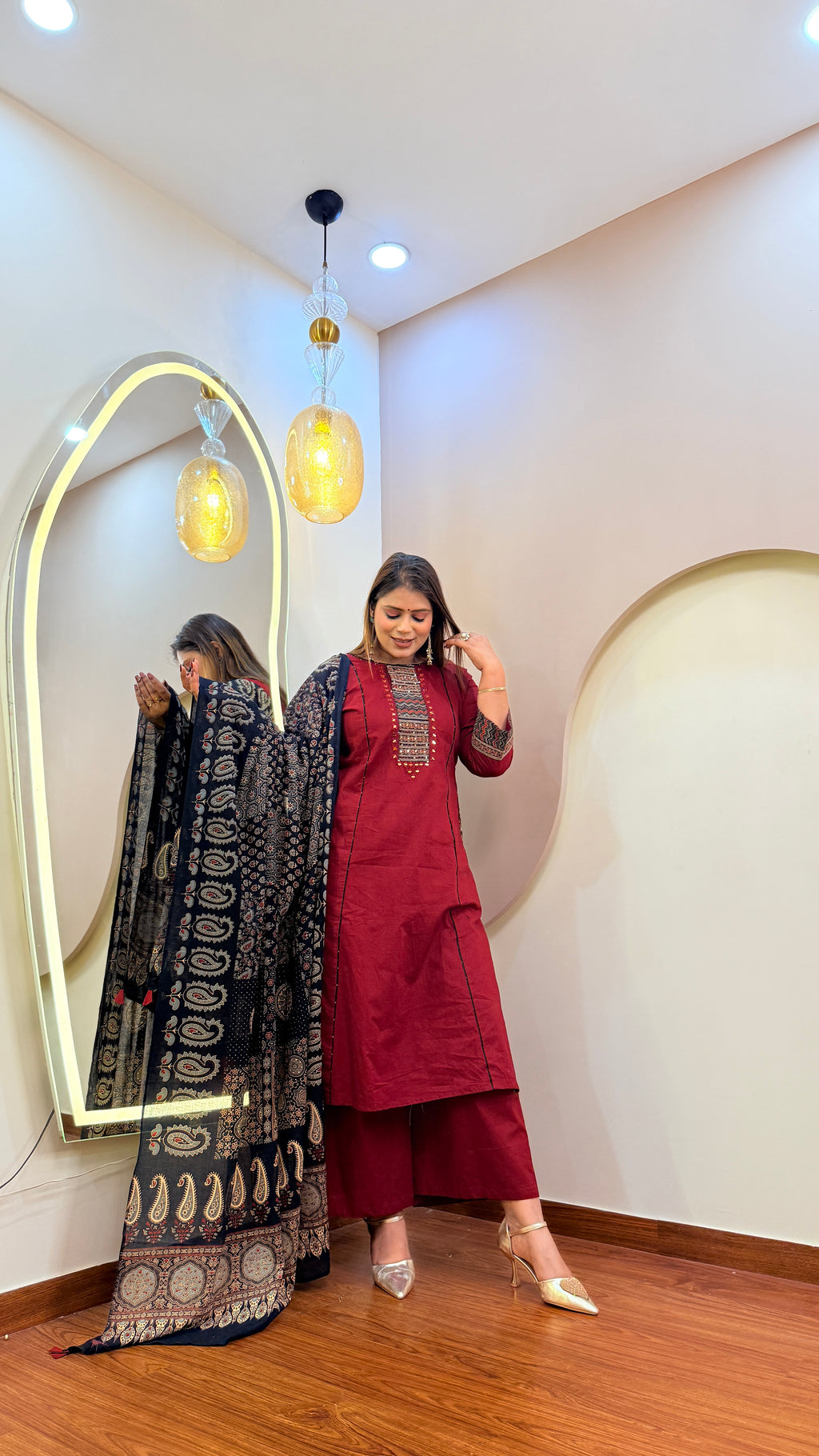 E142 3PC COTTON SUIT