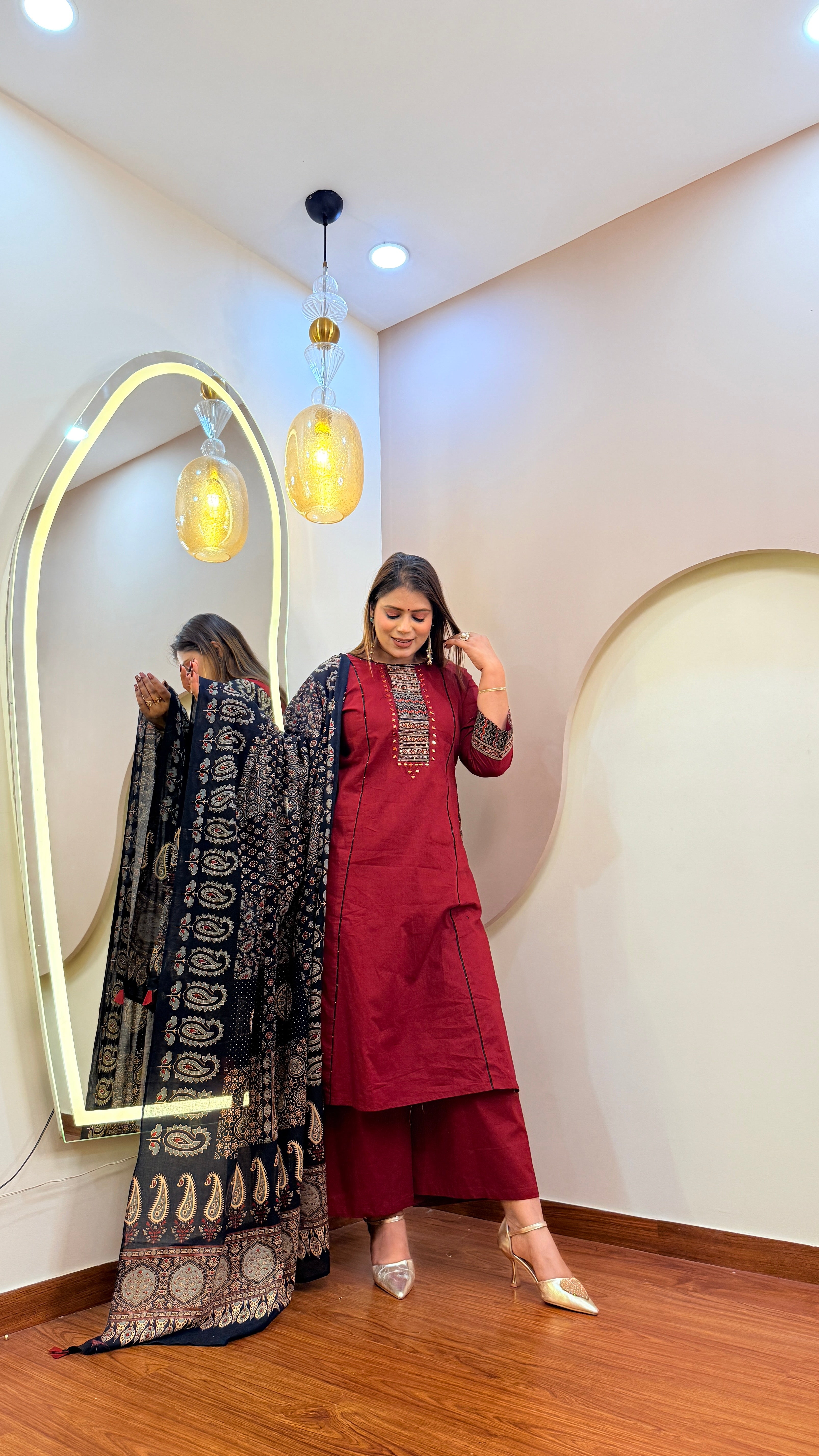 E142 3PC COTTON SUIT