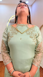 E187 3PC SHARARA SUIT