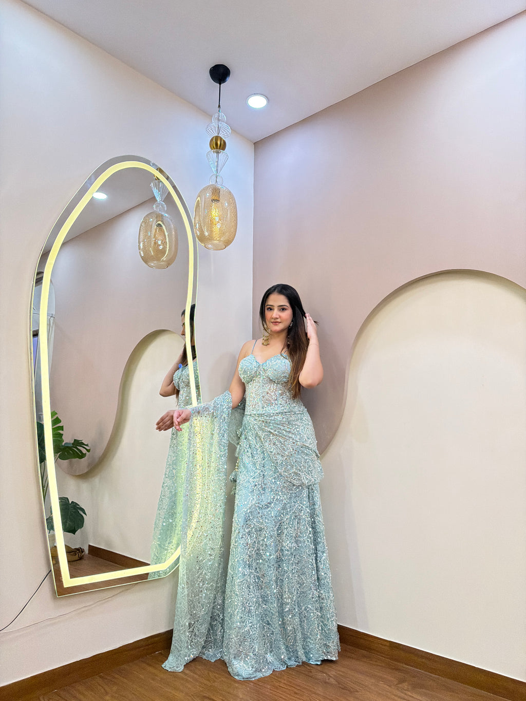 E334 DRAPE SAREE