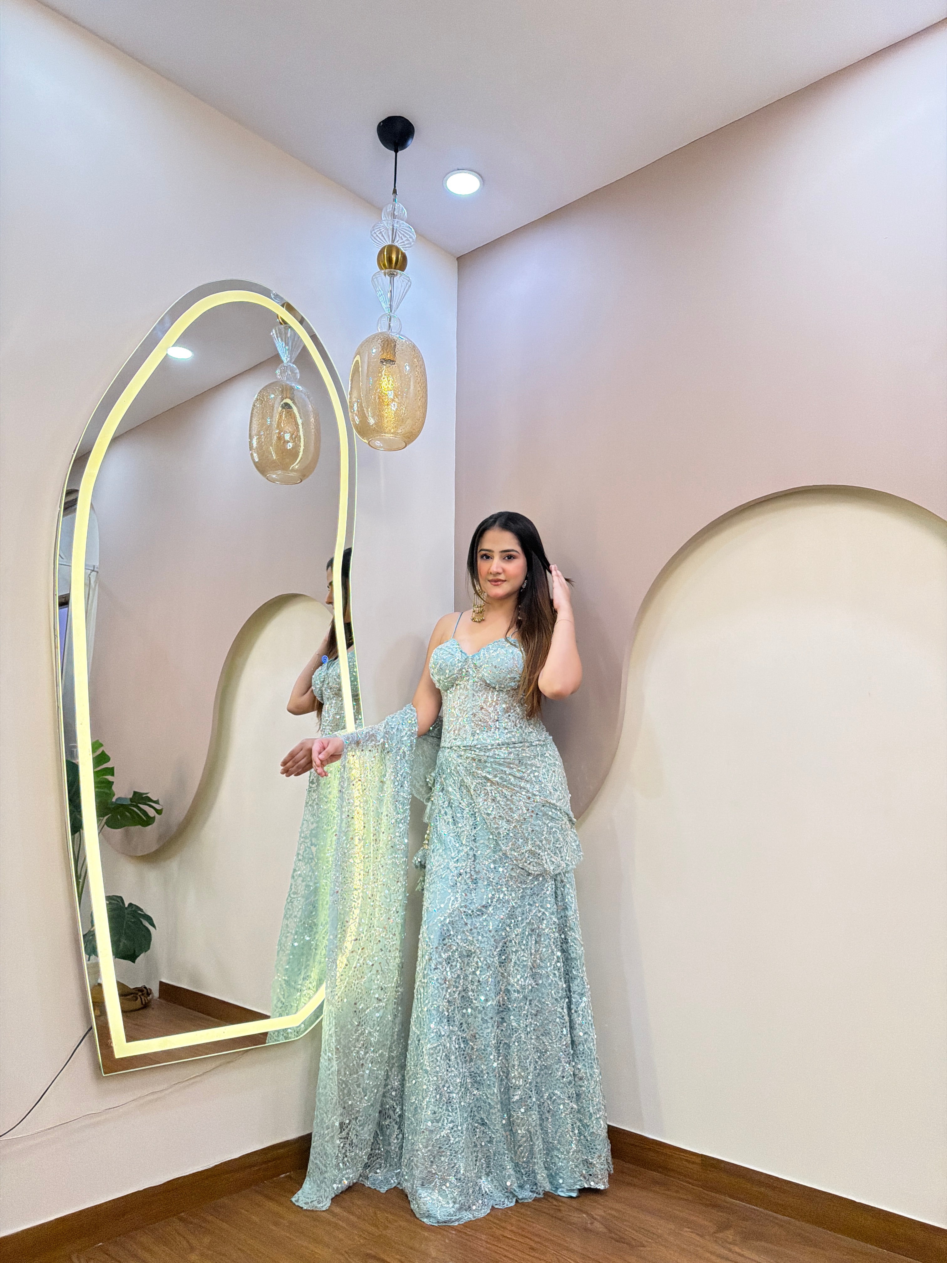 E334 DRAPE SAREE