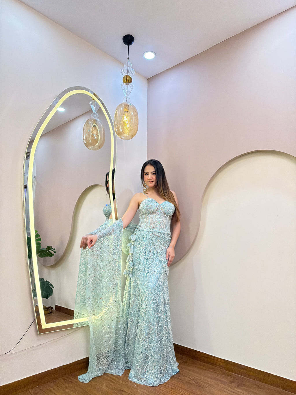 E334 DRAPE SAREE