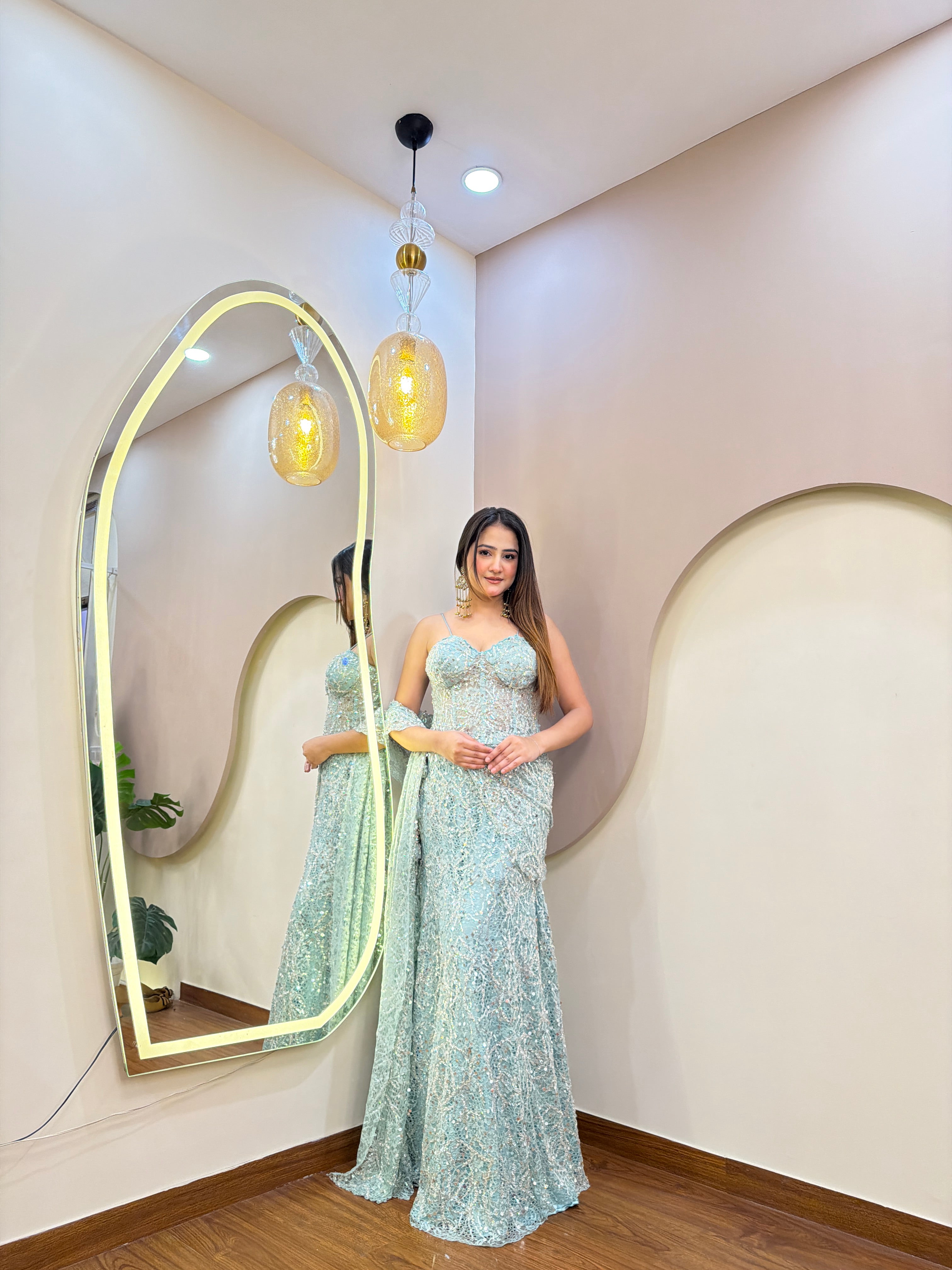 E334 DRAPE SAREE