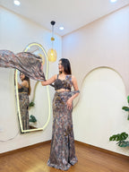 E284 CROP TOP LEHENGA