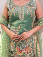 E158 3PC SHARARA SUIT