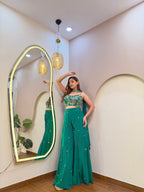 D763 SHARARA 3PC SUIT