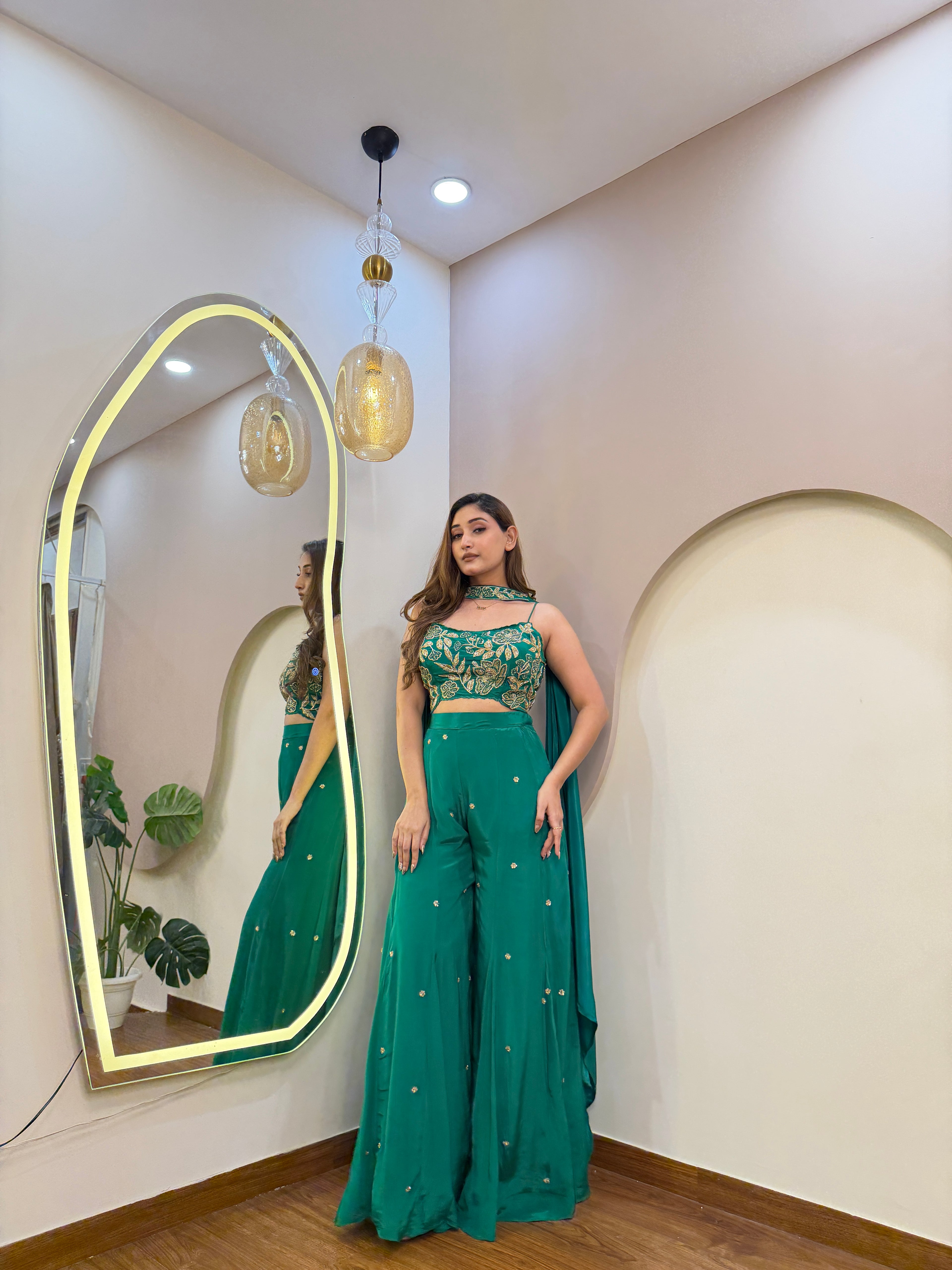 D763 SHARARA 3PC SUIT