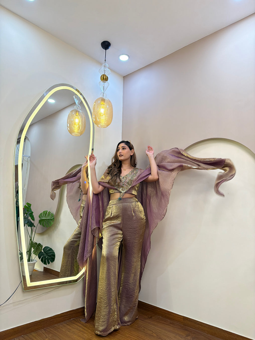 E200 3PC INDO WESTEREN CAPE SHARARA SET