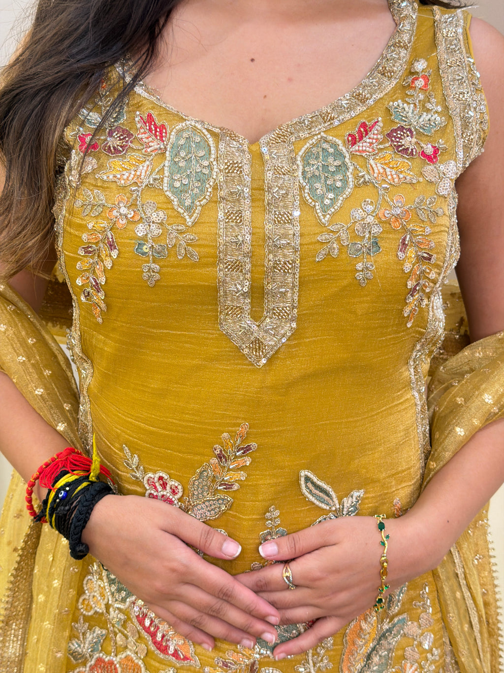 E158 3PC SHARARA SUIT