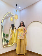 E158 3PC SHARARA SUIT