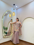 E158 3PC SHARARA SUIT
