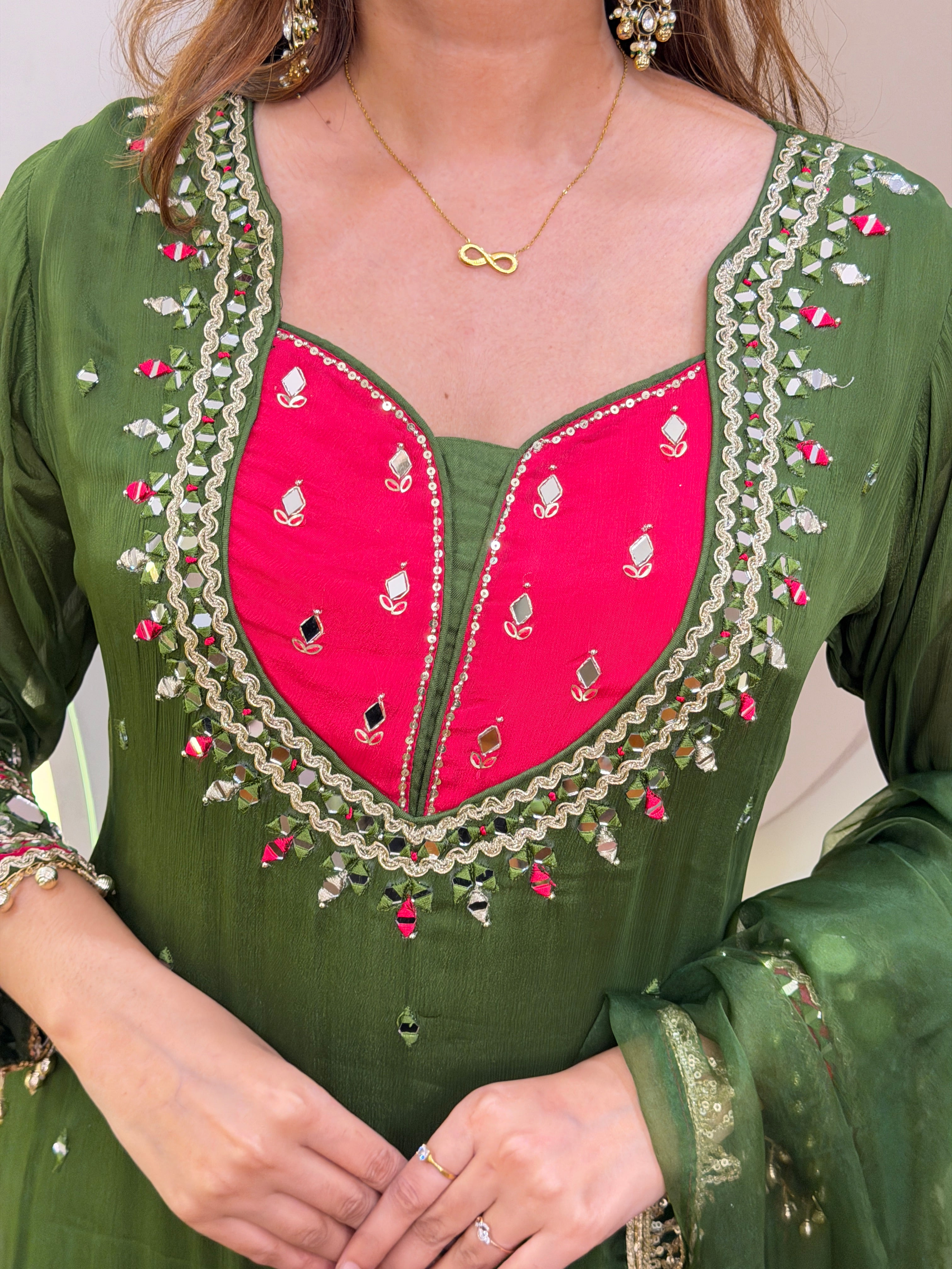 E234 3PC SHARARA SUIT
