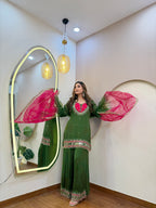 E234 3PC SHARARA SUIT
