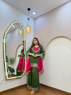 E234 3PC SHARARA SUIT