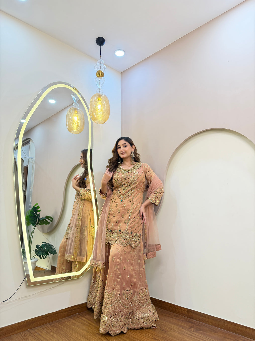 E331 3PC SHARARA SUIT