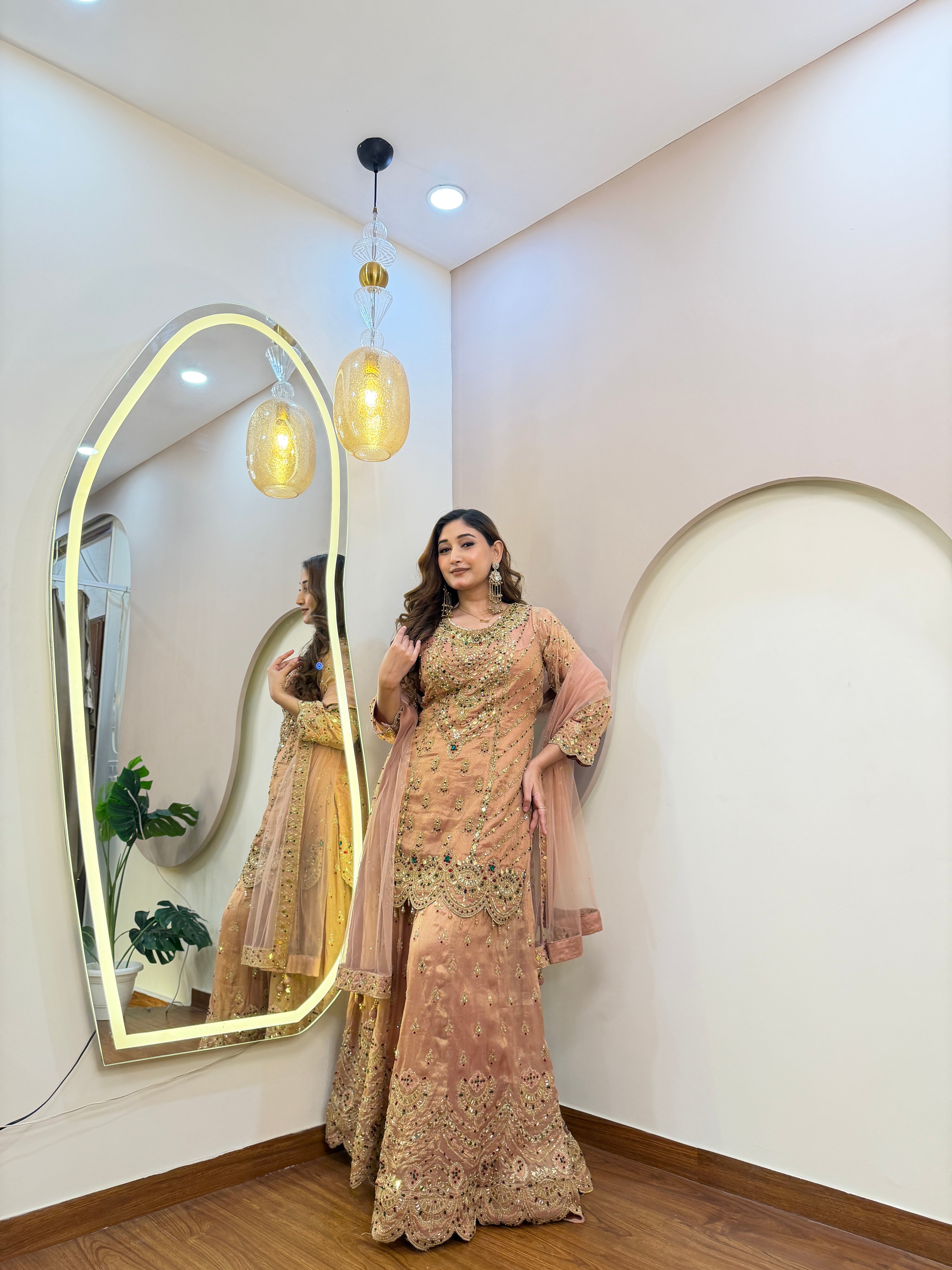 E331 3PC SHARARA SUIT