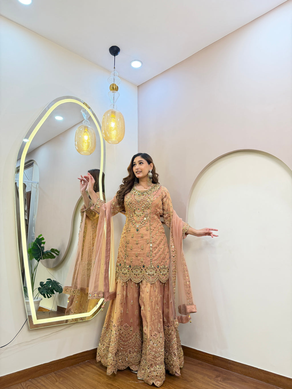 E331 3PC SHARARA SUIT