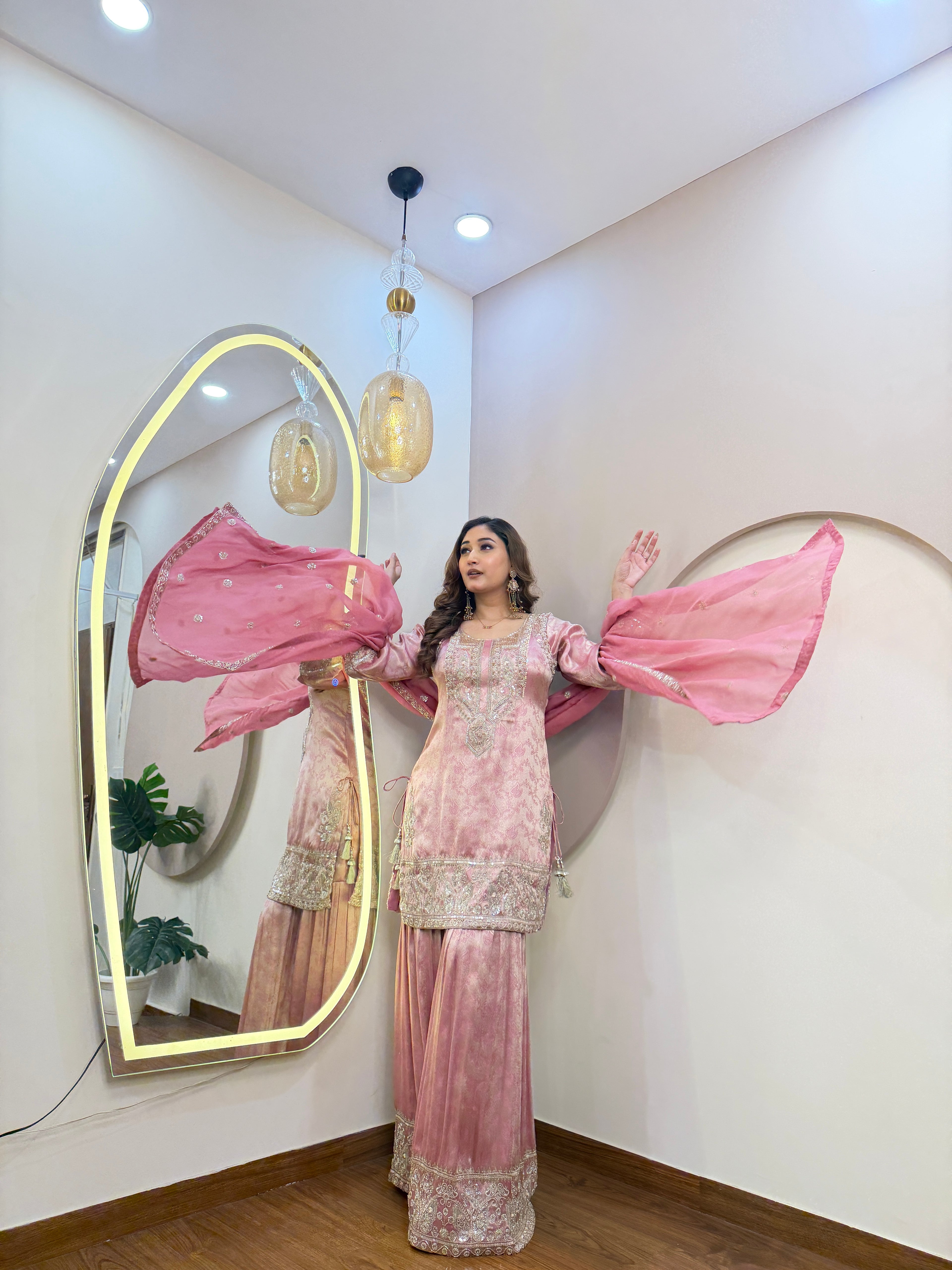 E312 3PC SHARARA SUIT