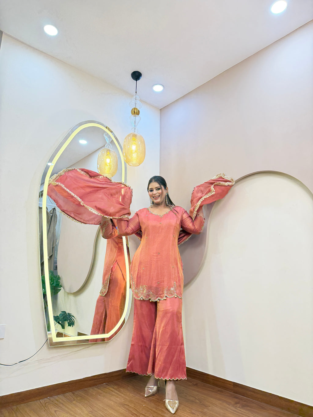 E188 3PC SHARARA SUIT