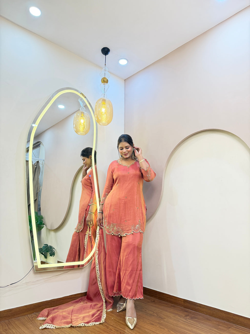 E188 3PC SHARARA SUIT