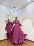 E315 3PC ANARKALI SUIT