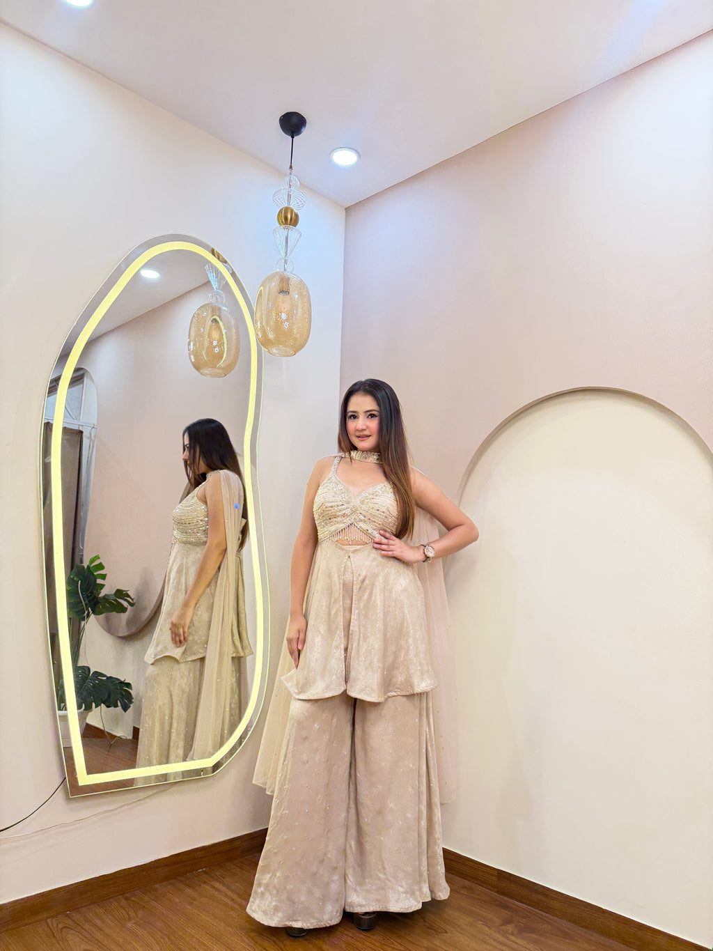 E357 3PC SHARARA SUIT