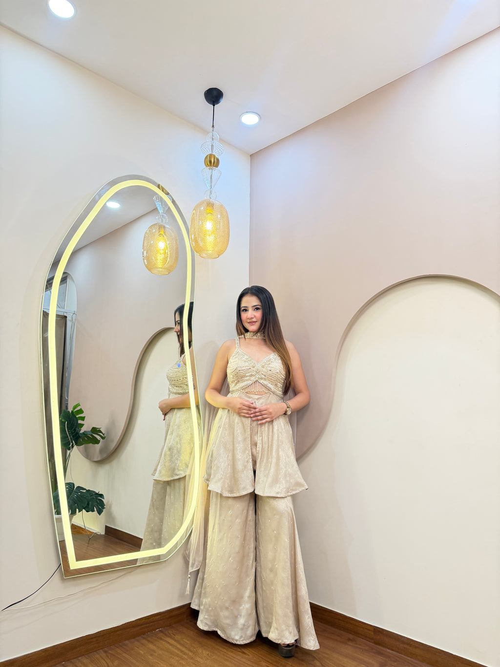 E357 3PC SHARARA SUIT