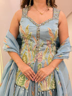 E327 3PC LEHENGA CHOLI