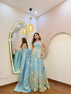 E327 3PC LEHENGA CHOLI