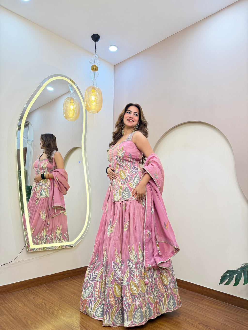 E327 3PC LEHENGA CHOLI