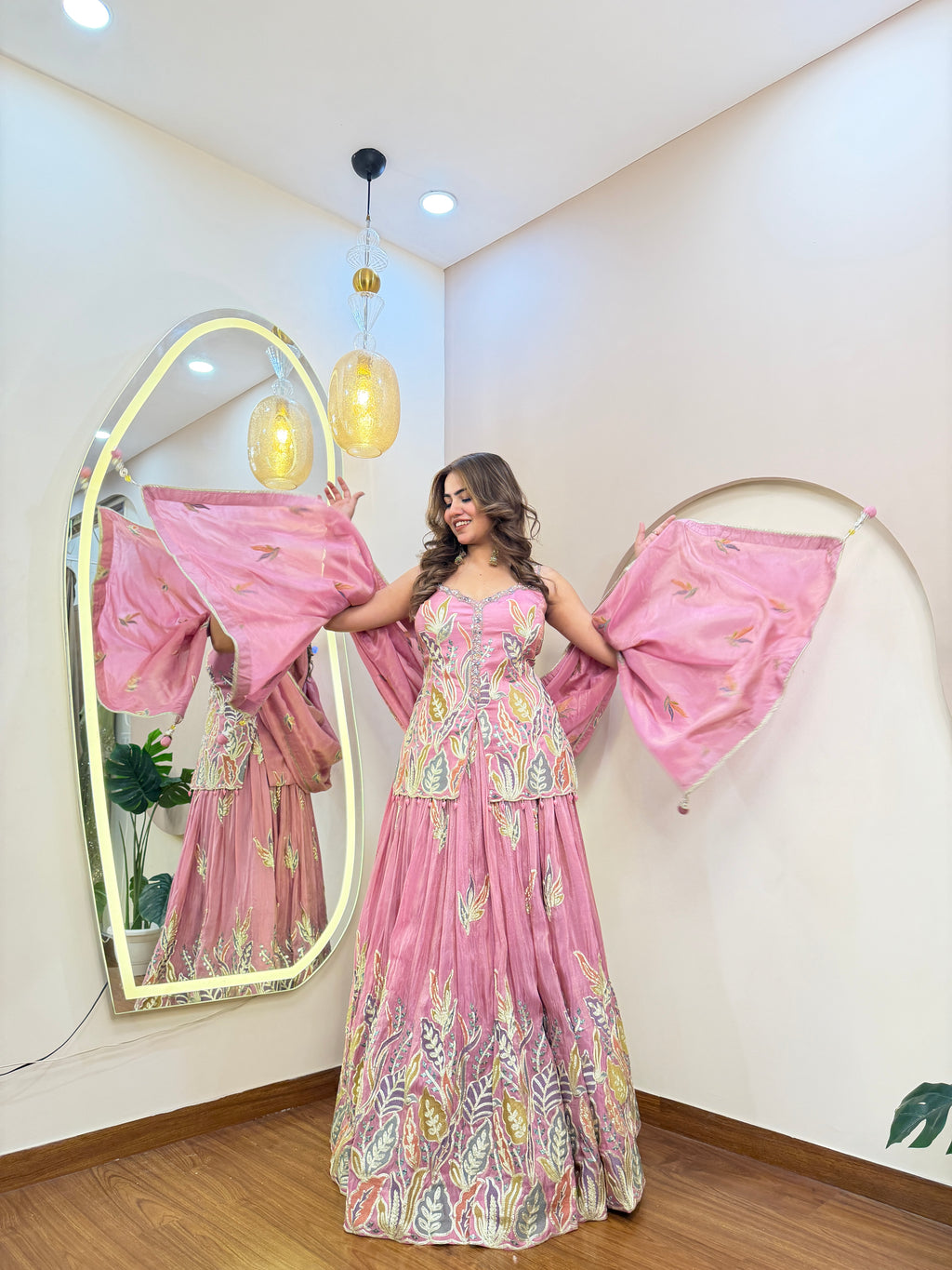 E327 3PC LEHENGA CHOLI