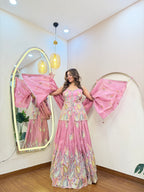 E327 3PC LEHENGA CHOLI