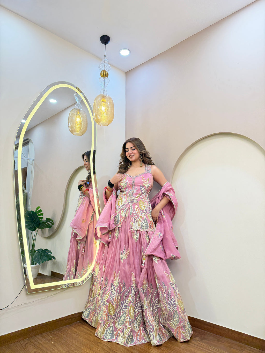 E327 3PC LEHENGA CHOLI