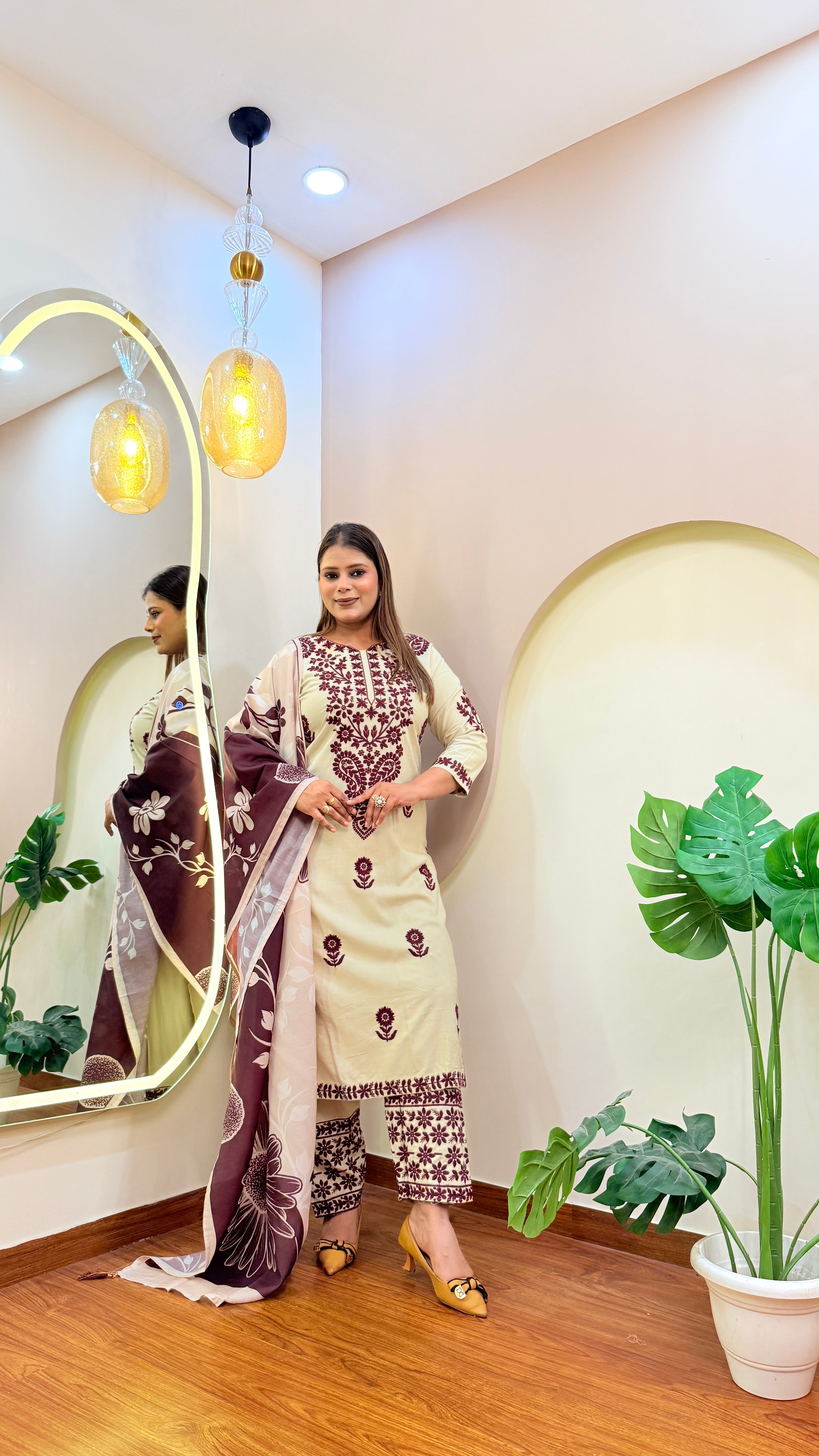 E150 3PC COTTON SUIT