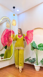 E234 3PC SHARARA SUIT