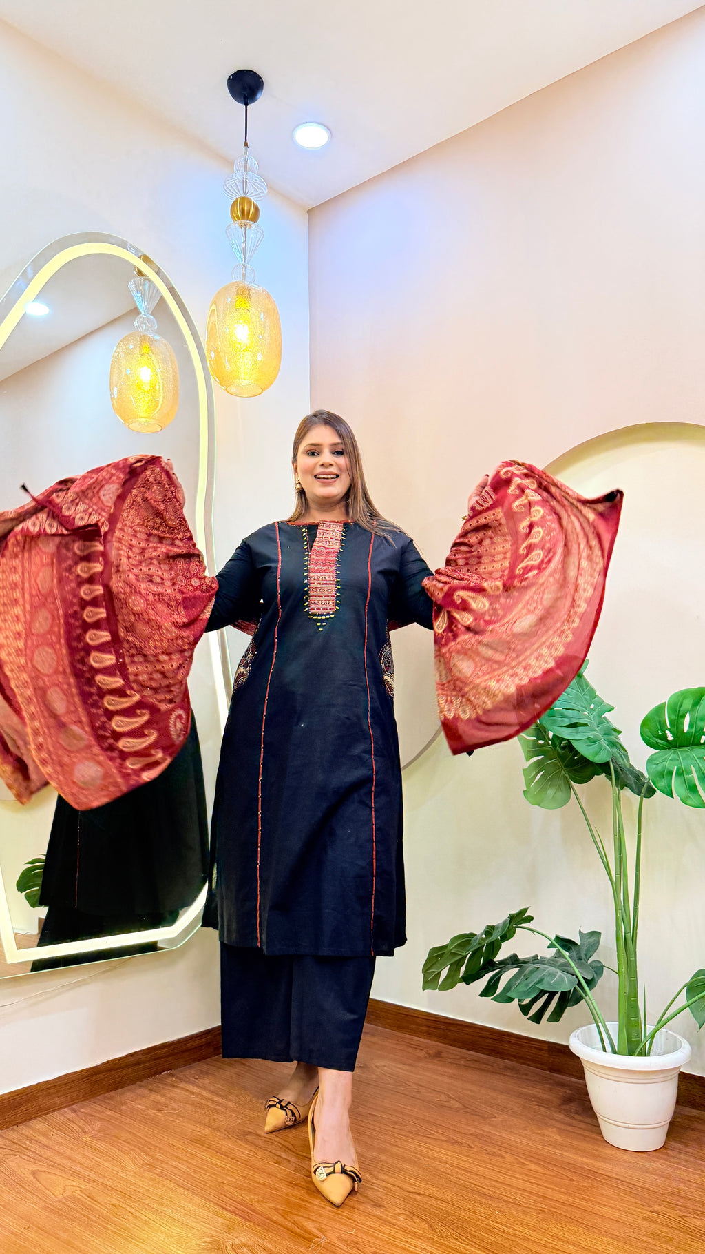 E142 3PC COTTON SUIT