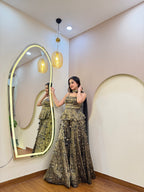 E21 3PC HEAVY BROCADE SET