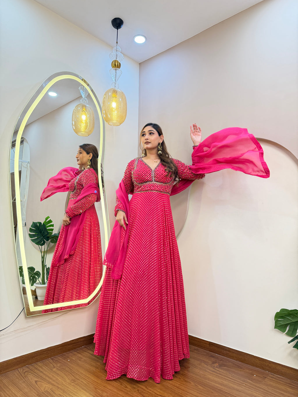 E315 3PC ANARKALI SUIT