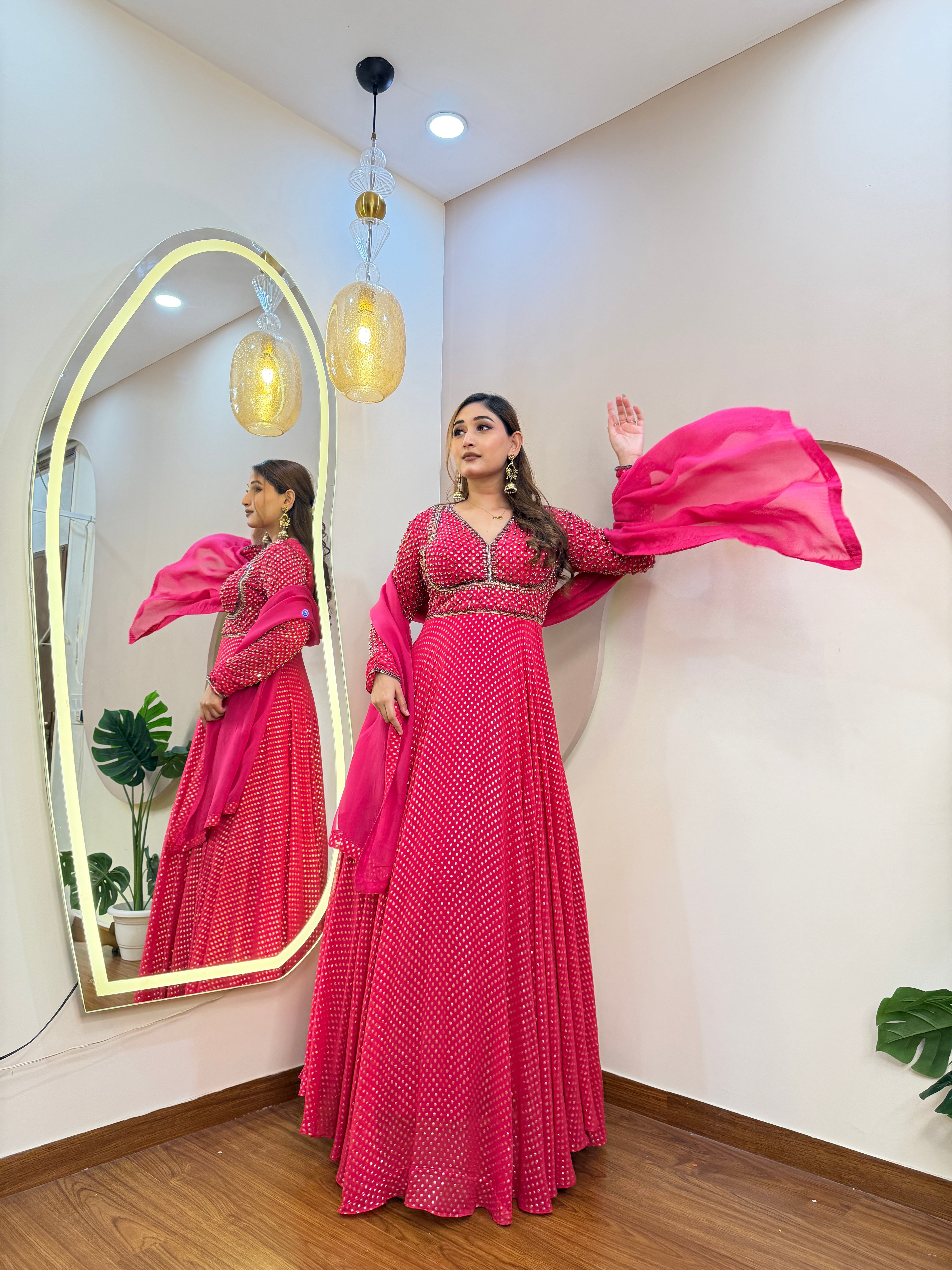 E315 3PC ANARKALI SUIT