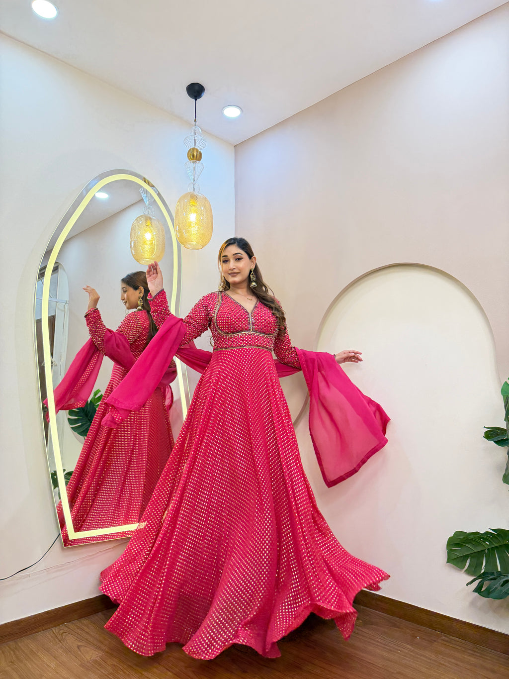 E315 3PC ANARKALI SUIT