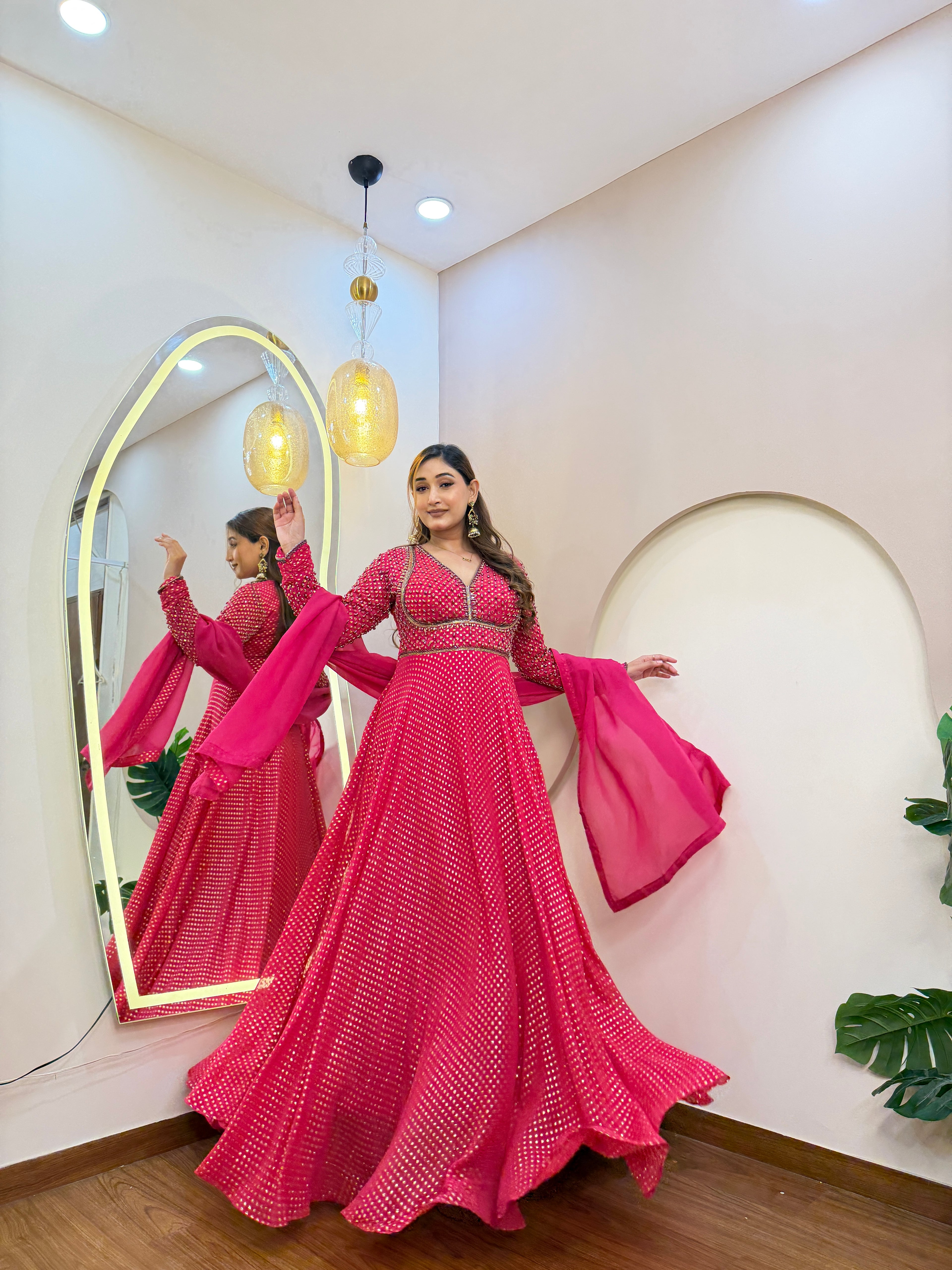 E315 3PC ANARKALI SUIT