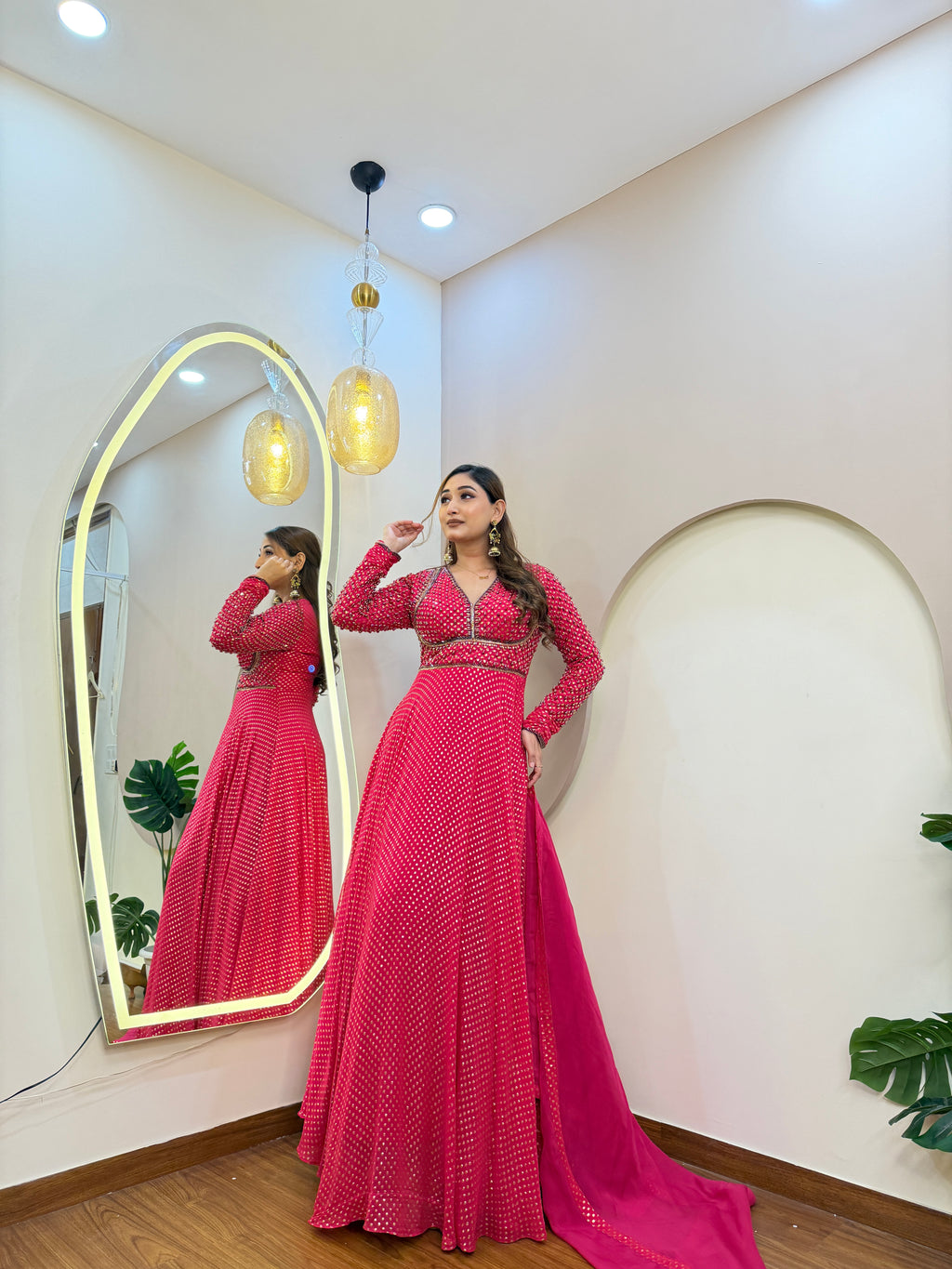 E315 3PC ANARKALI SUIT